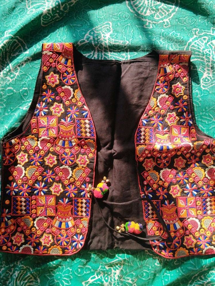 Embroidered Jacket Multicolored