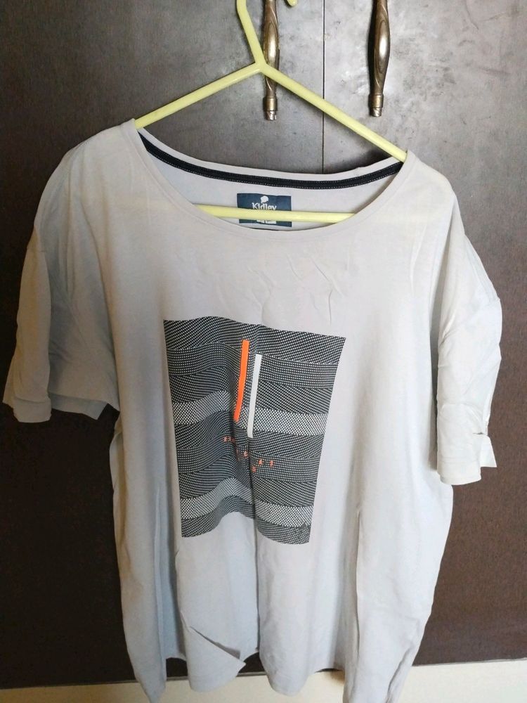 KIDLEY GRAY HALF SLEEVE T-SHIRT