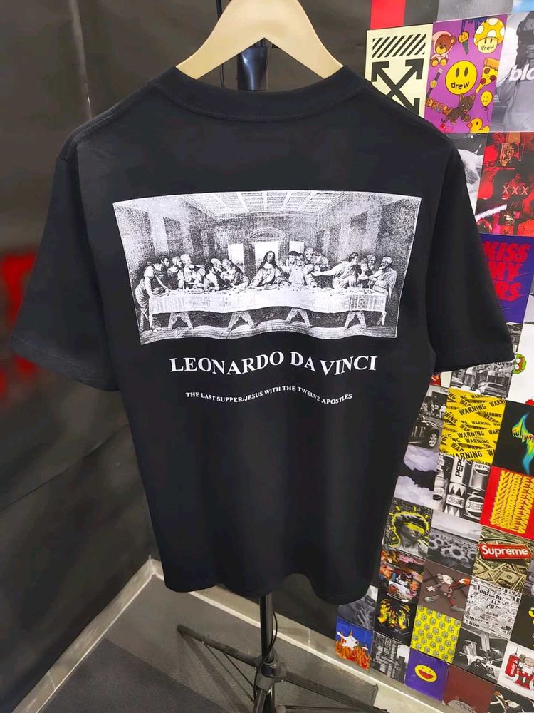 LEONARDO DA VINCI UNISEX BACKPRINTED TEE 🔥❤️‍🔥