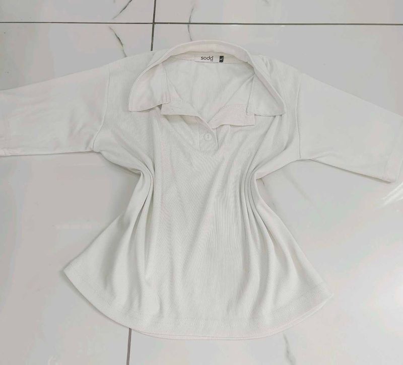 SODD White Short Sleeve Shirt
