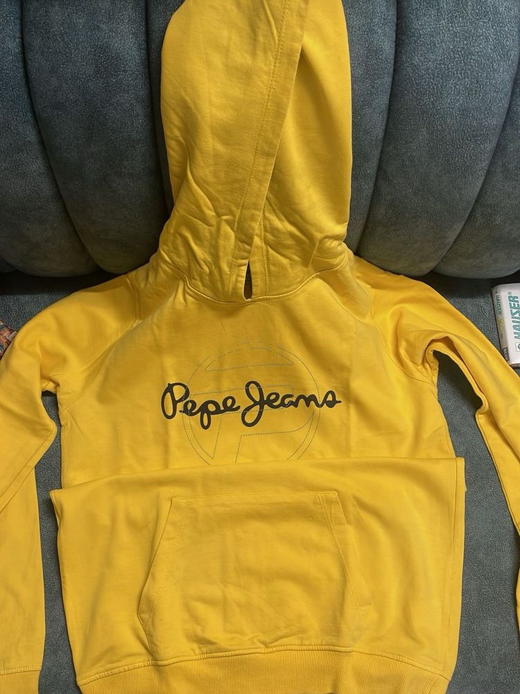 Pepe Jeans Yellow Hoodie