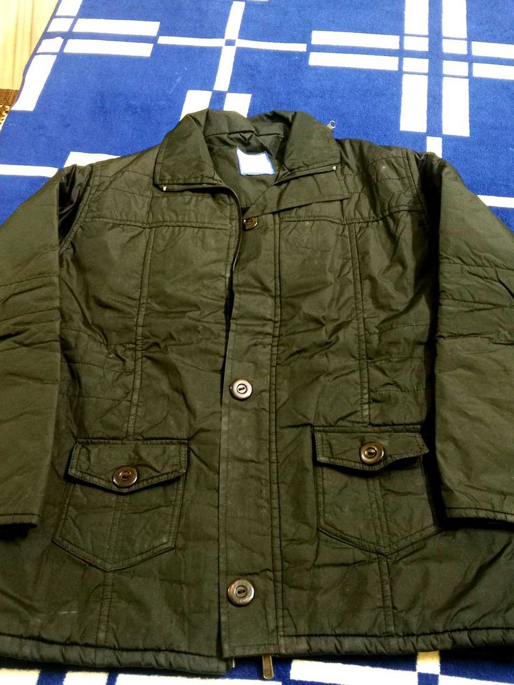 Black Quilted Jacket