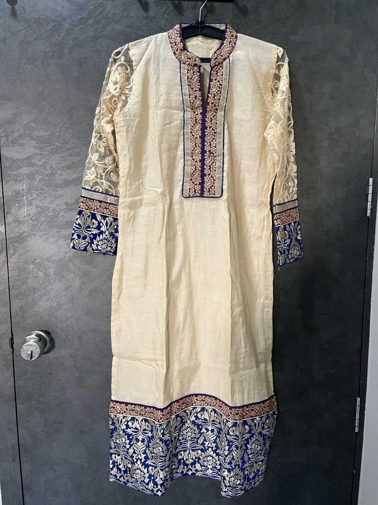Elegant Embroidered Kurta Set
