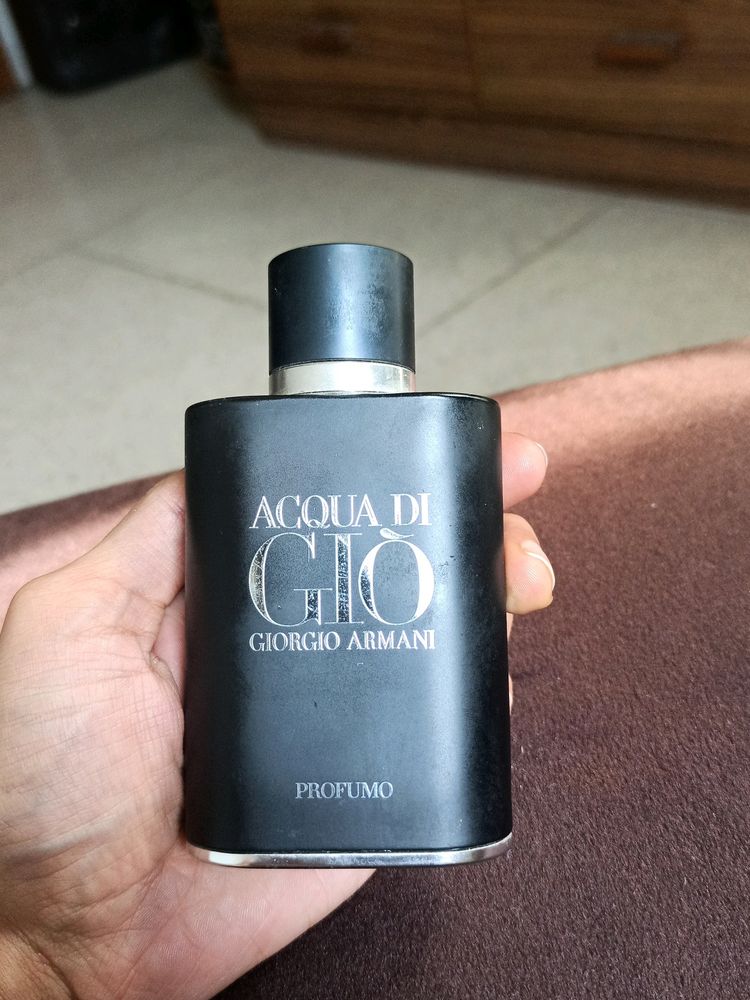 EMPTY acqua Di Gio Profumo Bottle