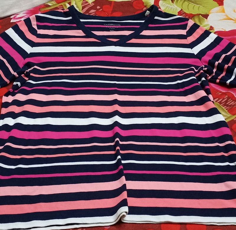 Colorfull line T&#39;Shirt Top