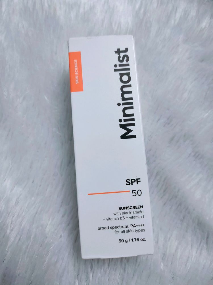 Minimalist Sunscreen SPF 50 PA++++