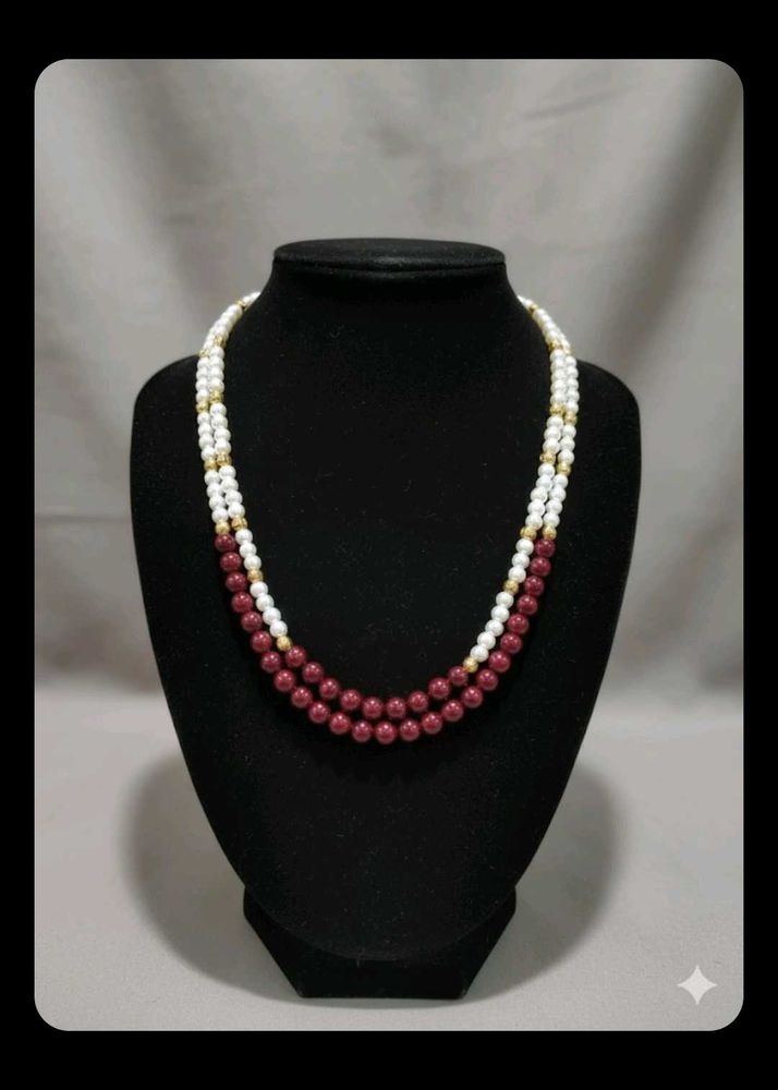 Beaded Layered Necklace