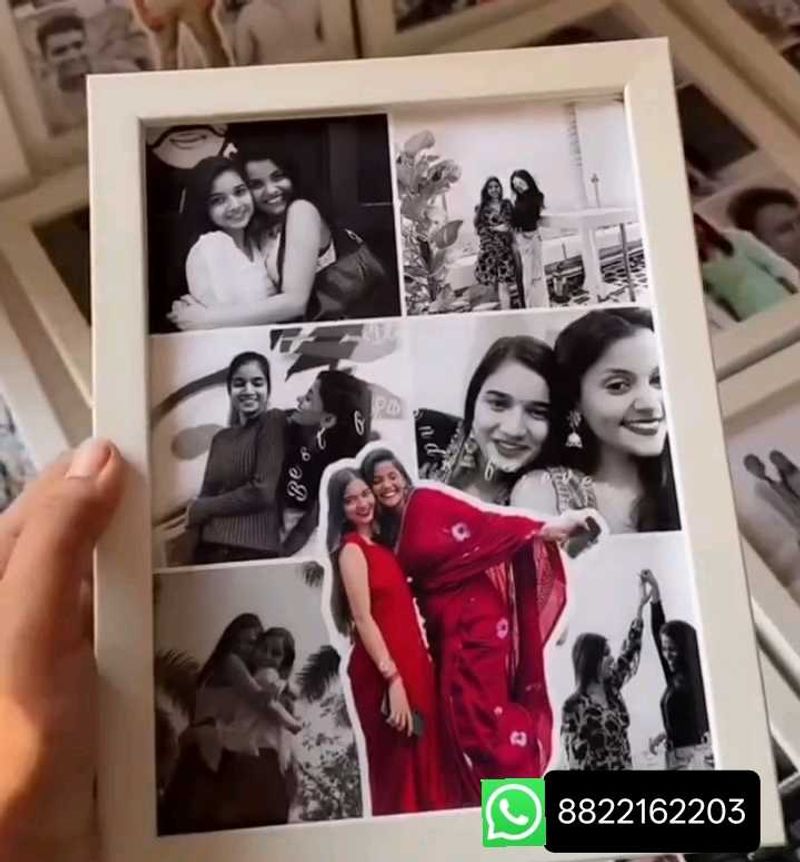 customise photo frame in A4 size