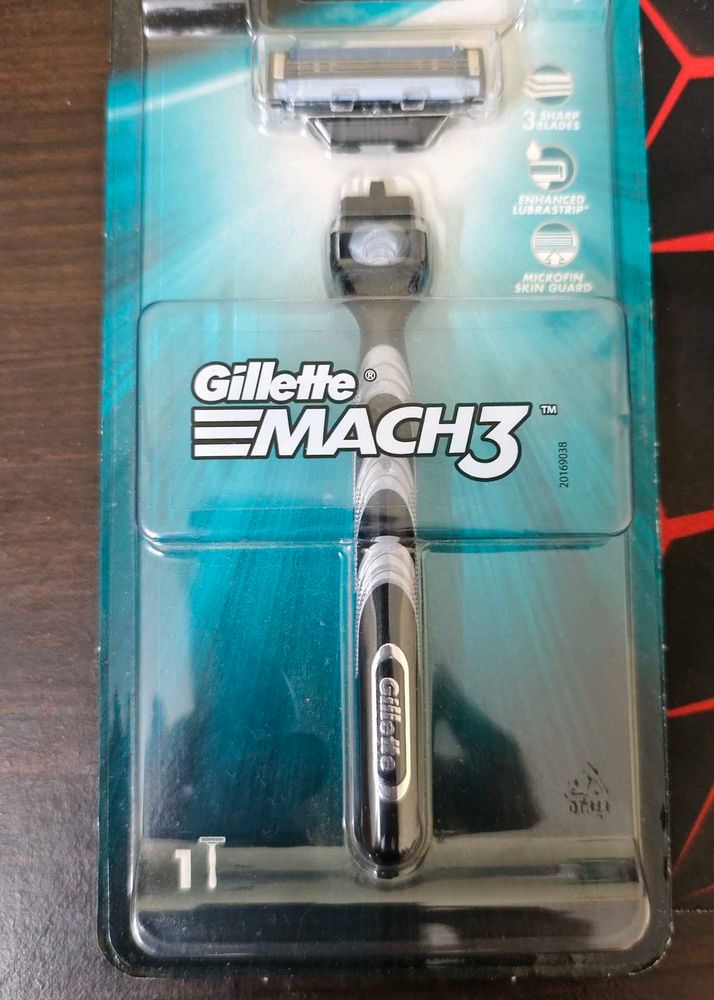 Gillette Mach3 Razor New
