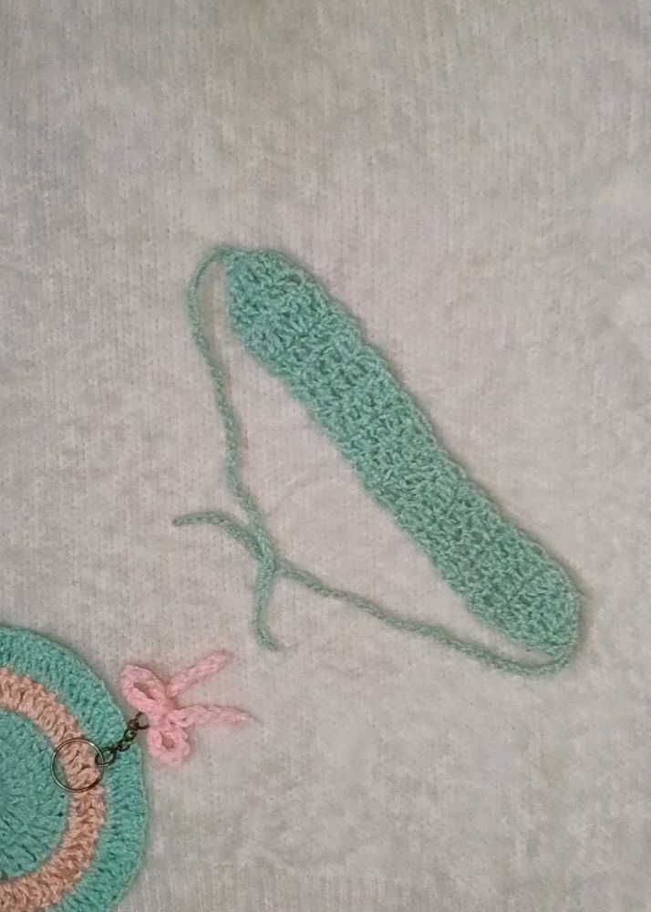 Mint Green crochet Headband