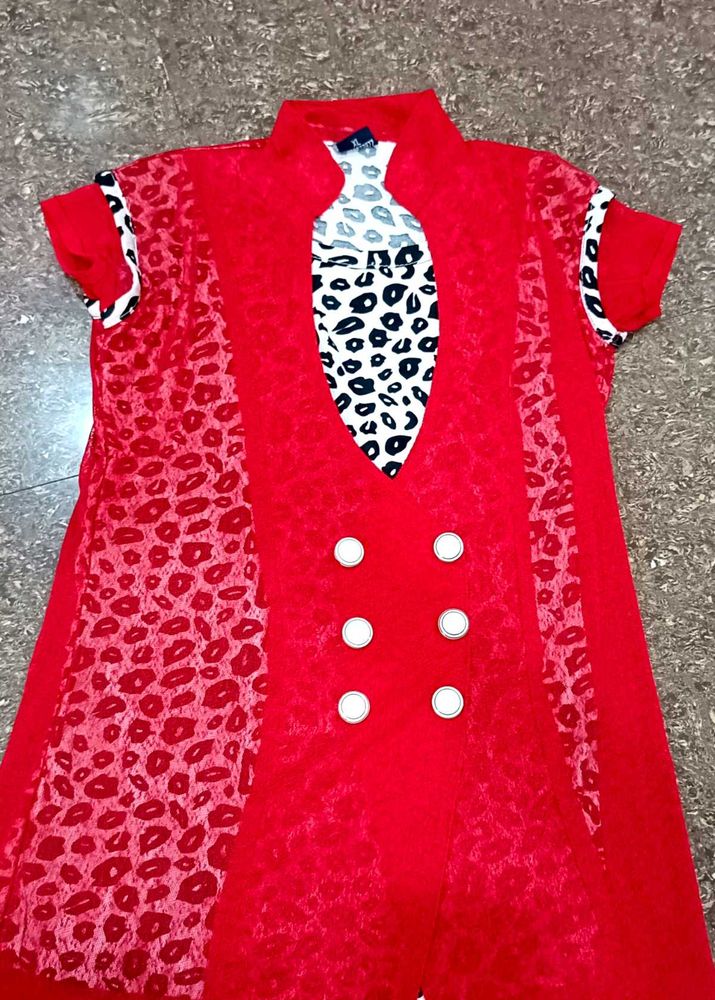 Red Party Dress 🔴🦋