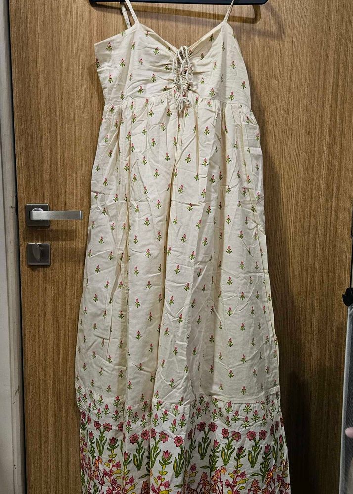 Floral Print Maxi Dress