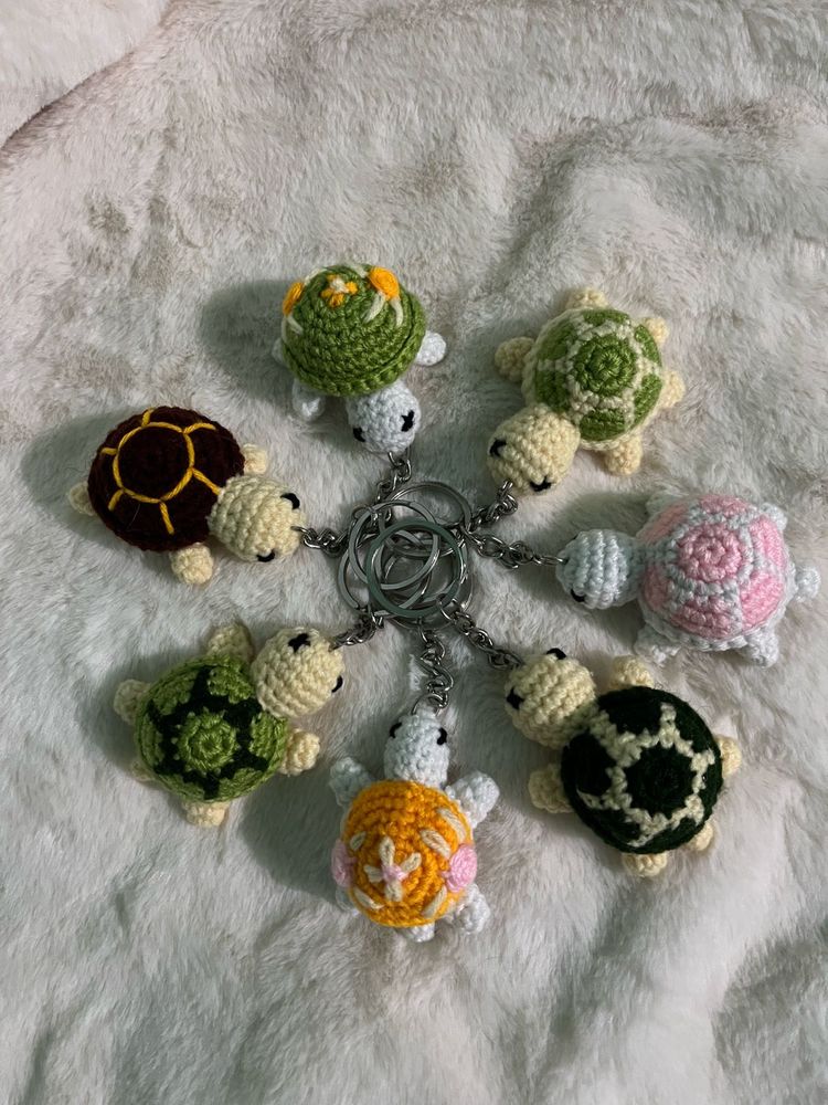 Crochet Handmade Amigurumi Keychain Bag Charms