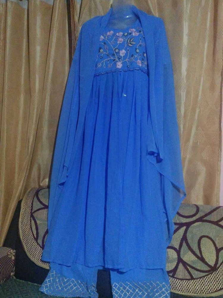 Georgette Embroidery 3 Piece Kurta Sets