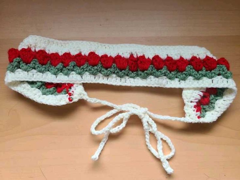 Crochet Tulip Headband 🌷