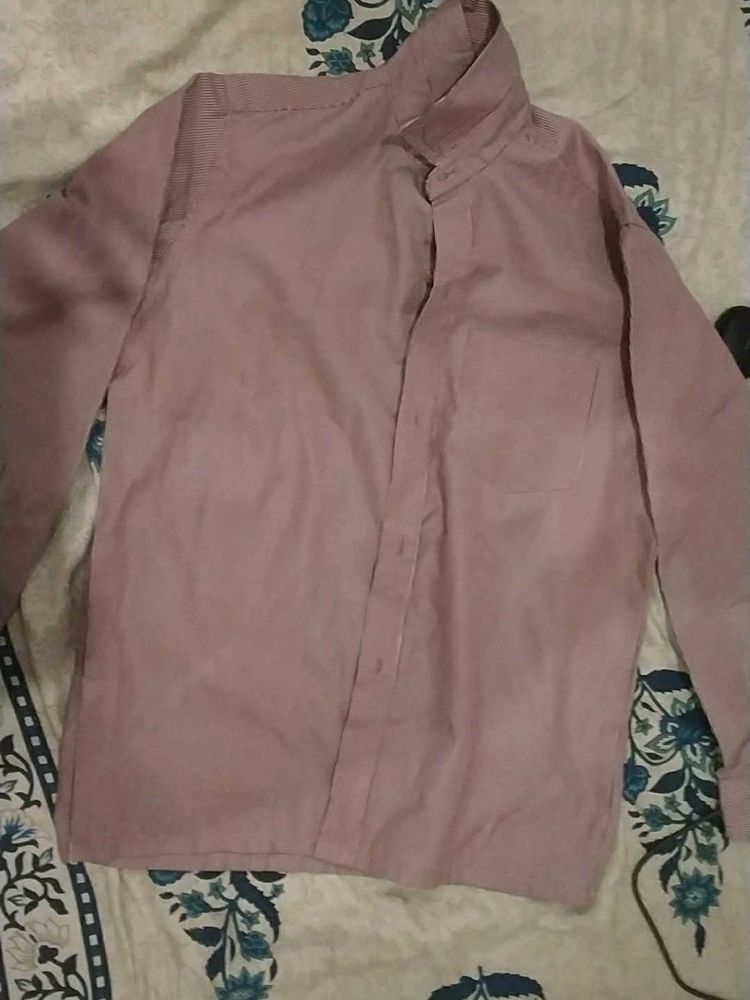 Dusty Rose Long Sleeve Shirt