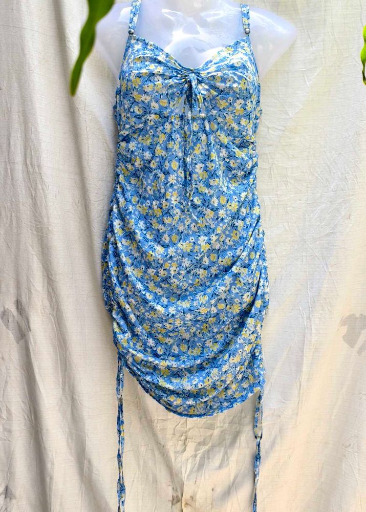 I. Floral Mini Dress