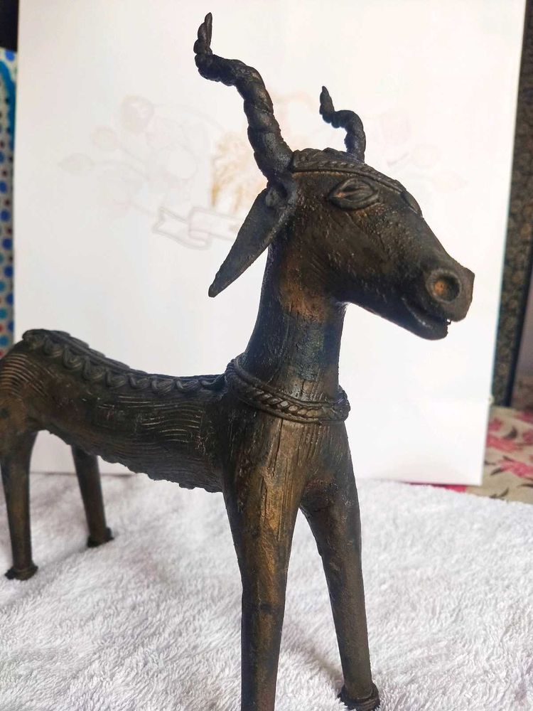 Antique Bronze Animal Statue