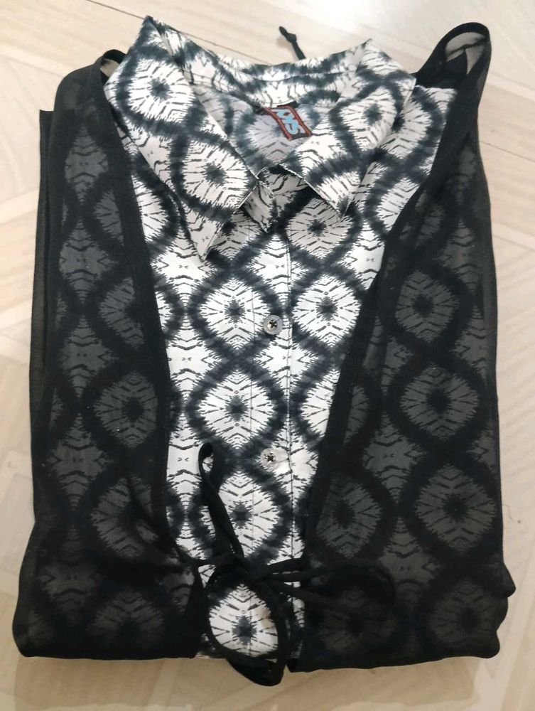Stylish Jacket Kurta