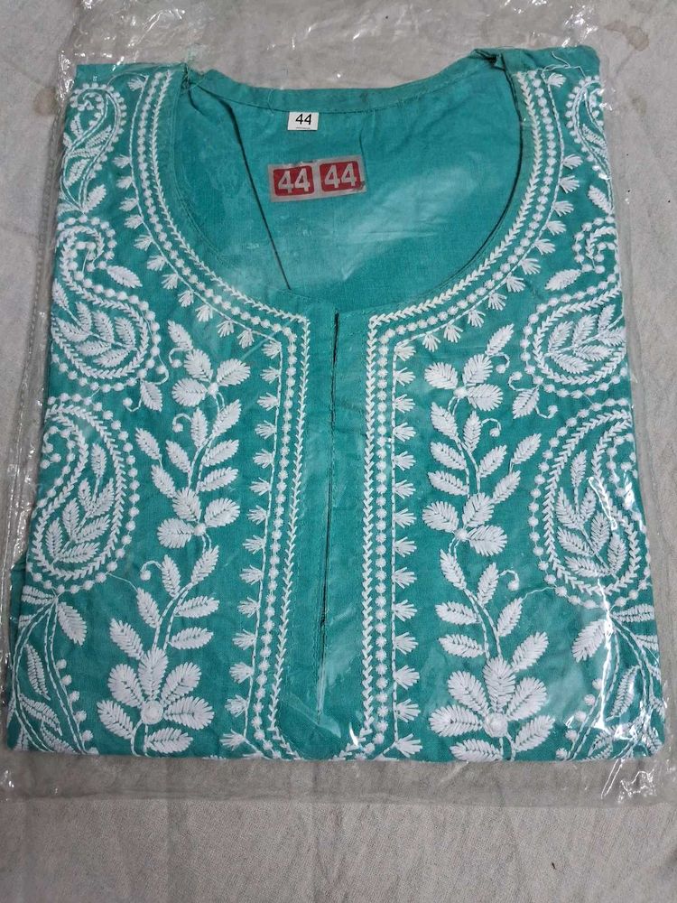 Elegant Cyan Kurti