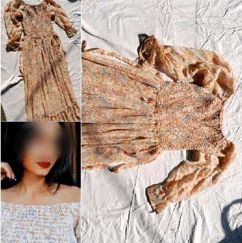 Floral Print Maxi Dress