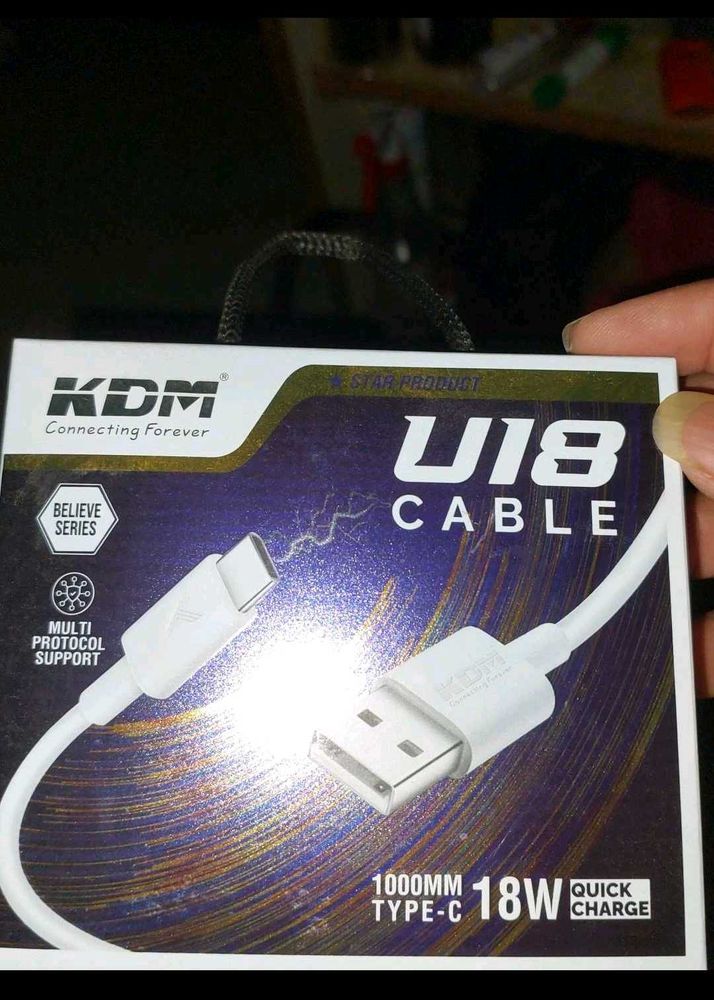 KDM U18 Type-C Cable And Android