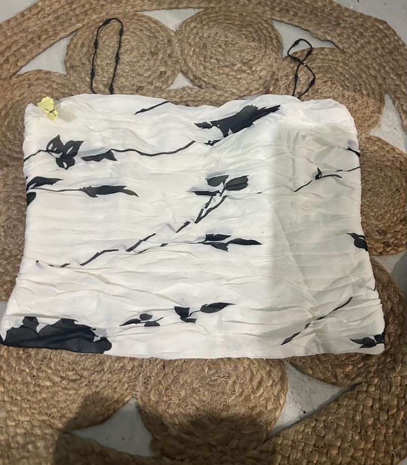 Floral Print corset top