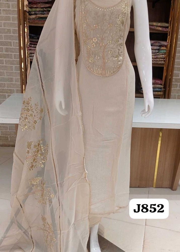 New Hand Zari work Dress Ne