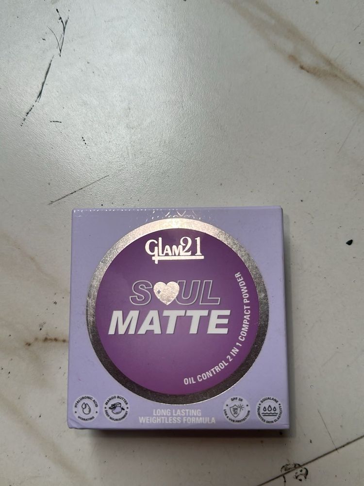 GLAM21 SOUL MATTE COMPACT POWDER