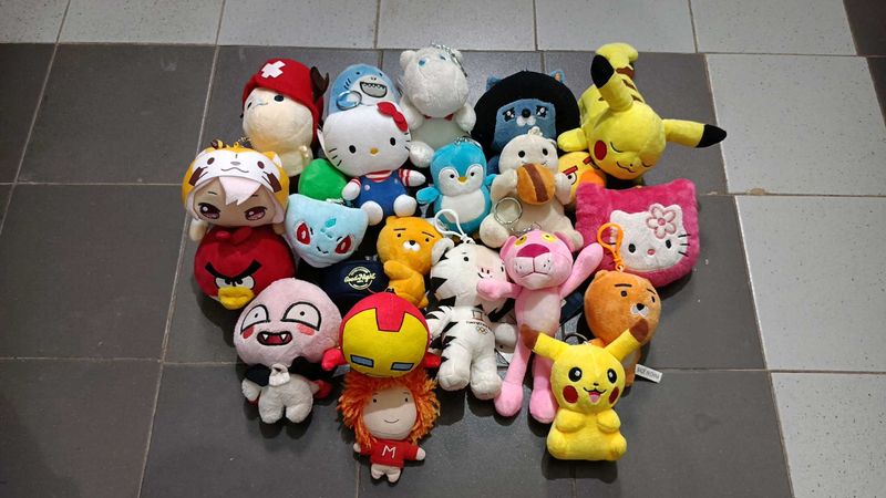 Assorted Plushie Collection
