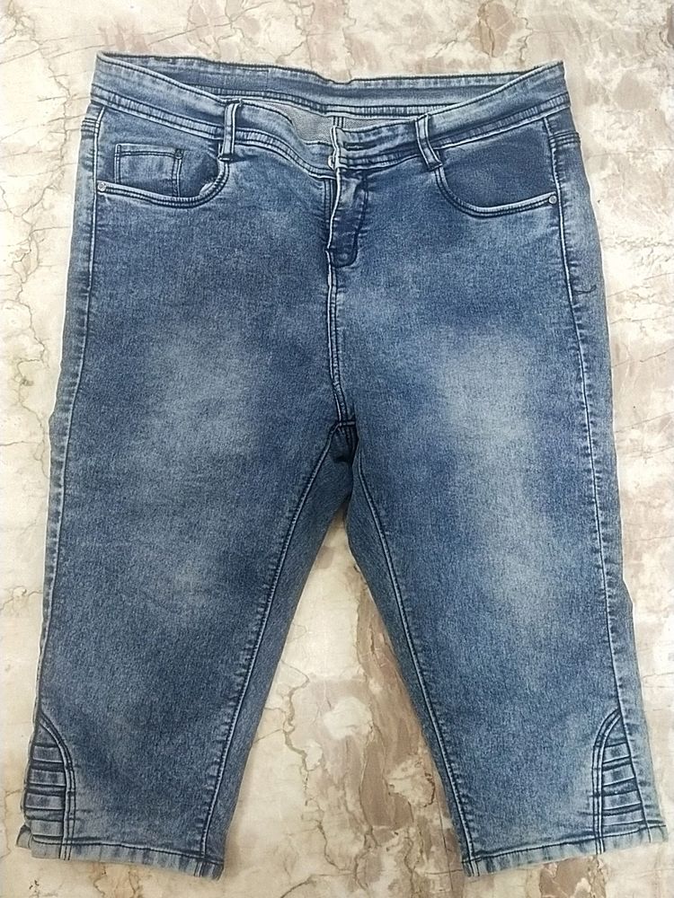 Denim Capri 30 Waist