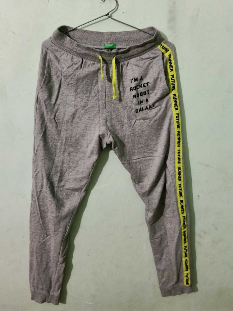 Benetton Grey Joggers