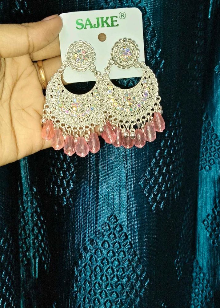 Pink Jhumka 🌷🩷