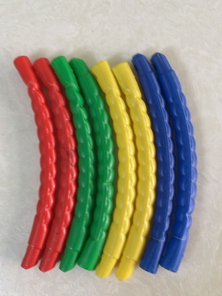 Colorful Hula Hoop Sections