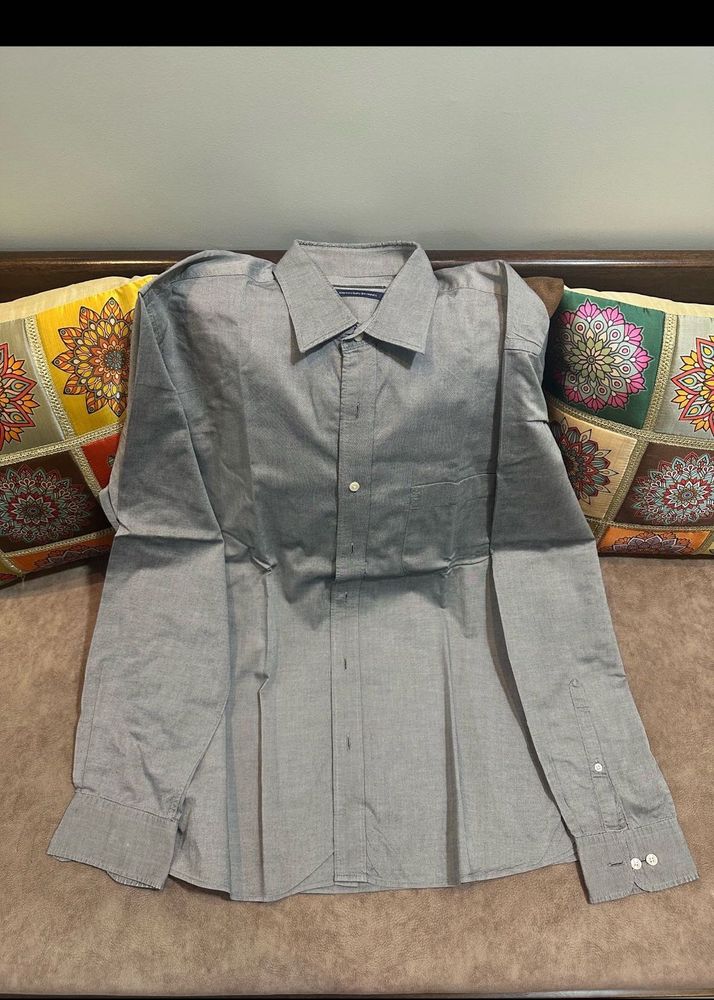 Gray Long Sleeve Shirt