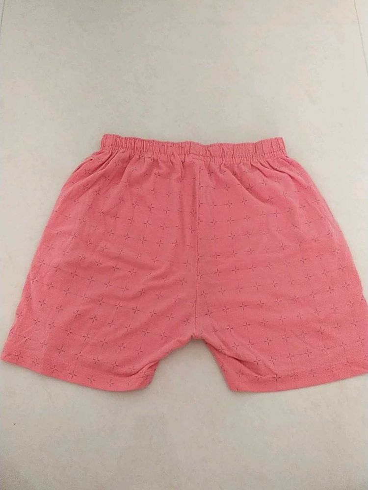 Pink Casual Day Shorts