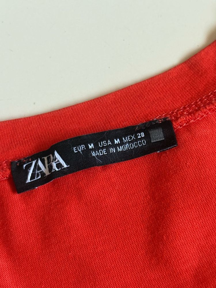 Zara orange Top
