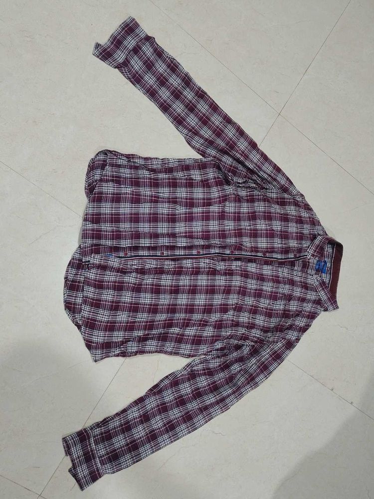 Plaid Flannel Casual Shirt