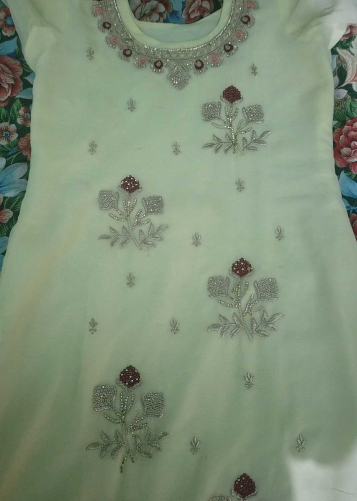 Elegant Embroidered Kurta set