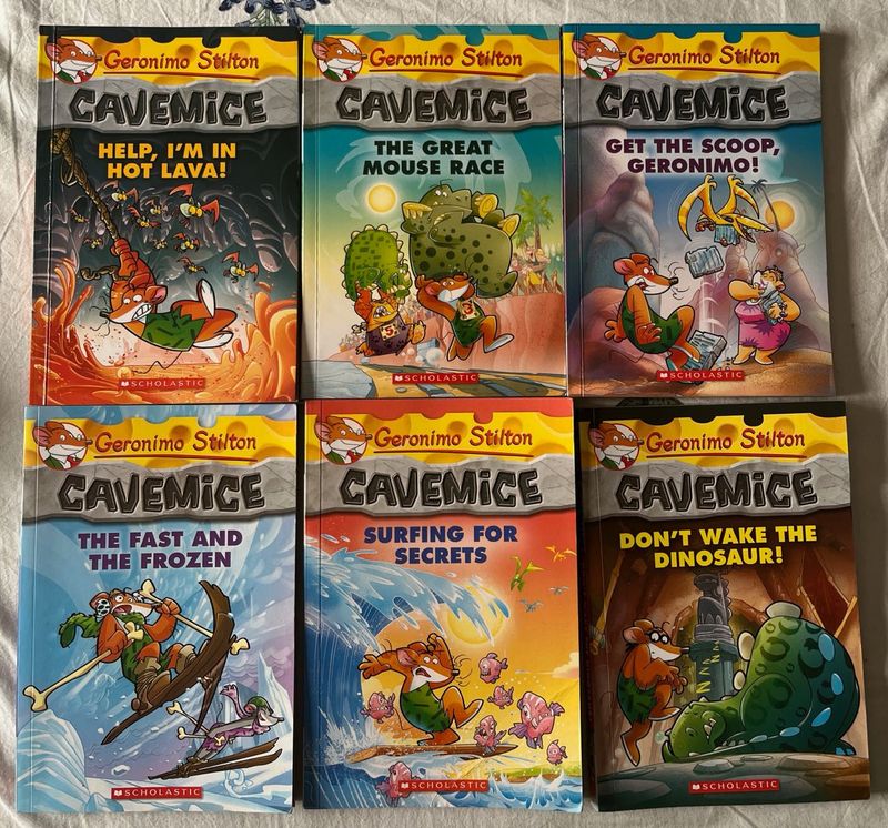 Cavemice Geronimo Stilton Books set Of 6 Book