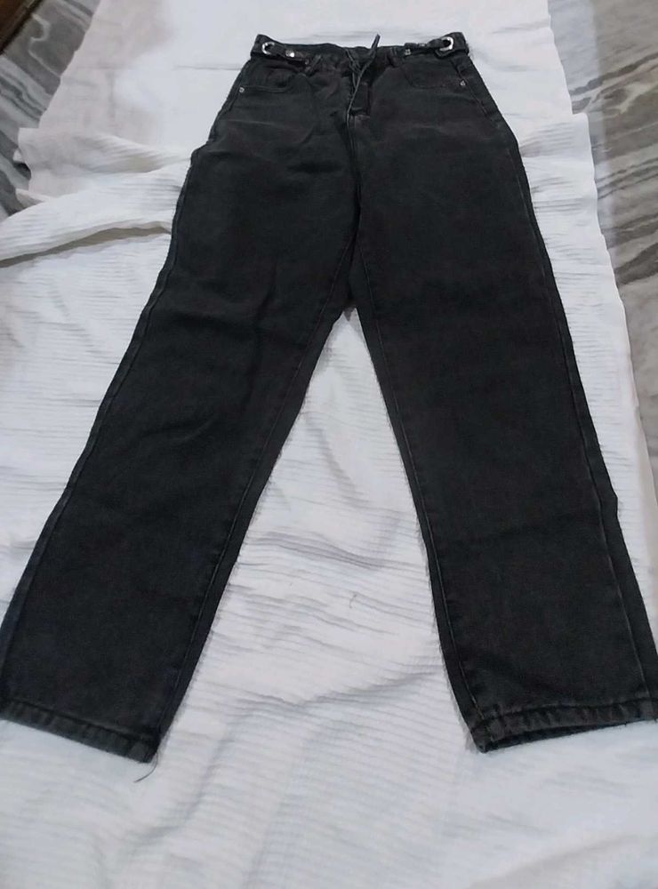 Dark Wash Denim Jeans Size:S