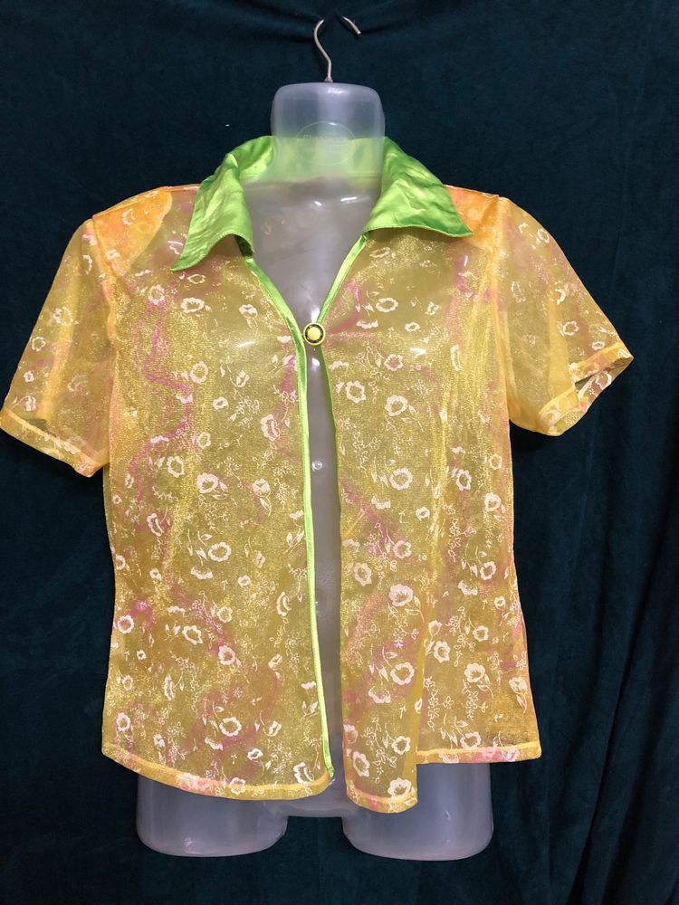 Lady’s Fashion Yellow Top