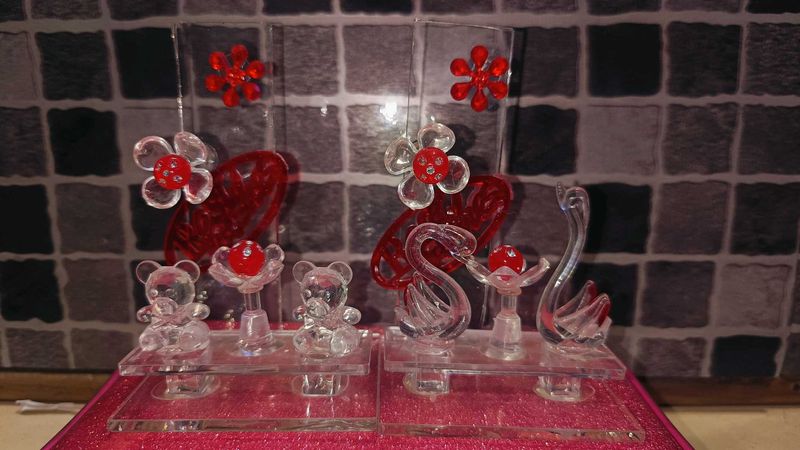 Vintage Glass Showpieces