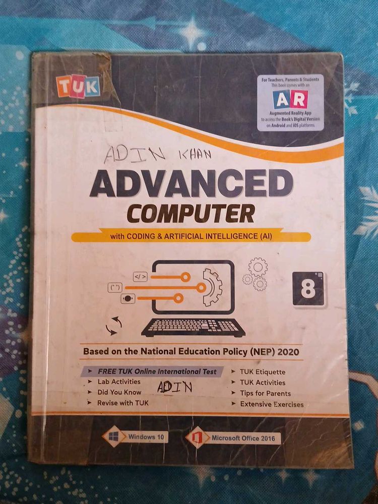 CBSC Advanced Computer Textbook - Grade 8