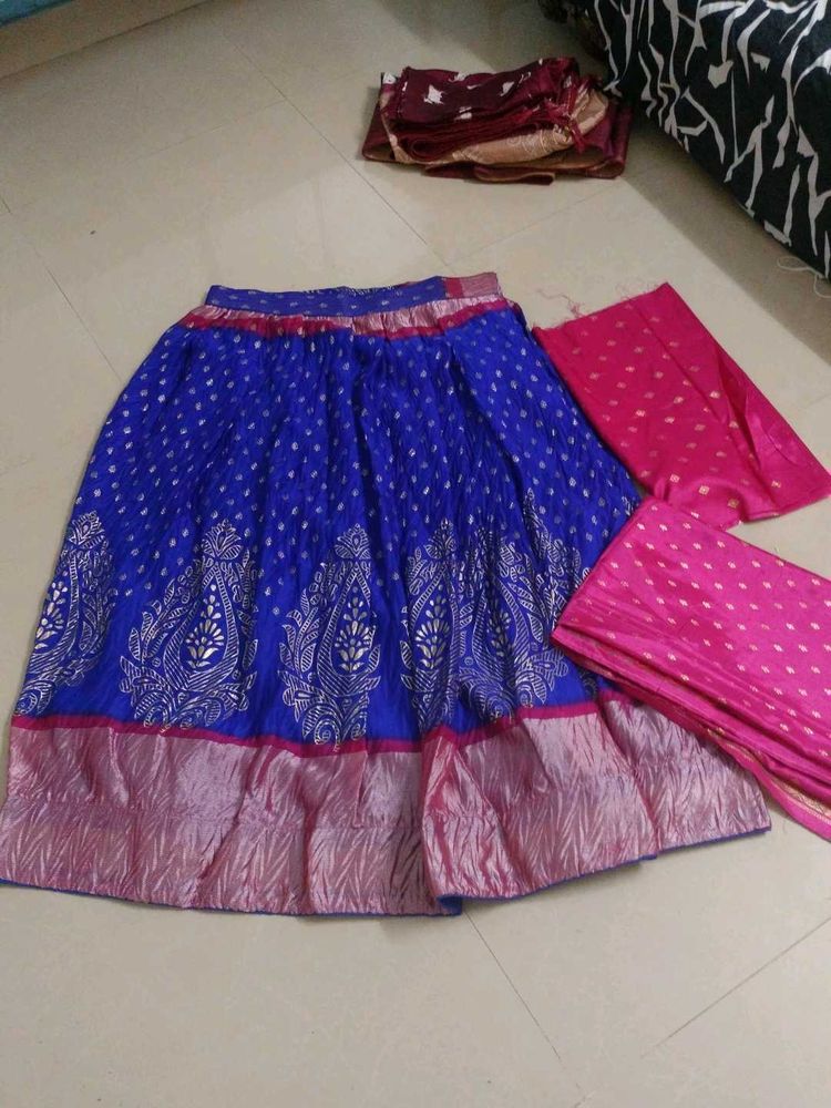 Unstitched Lehenga Choli