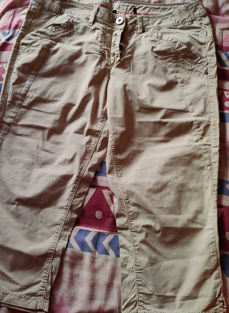 Khaki Bermuda Shorts