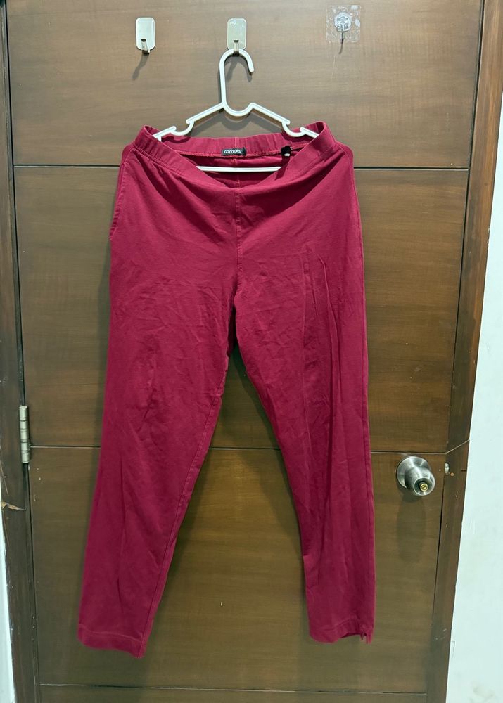 Red Lower/pant - M Size