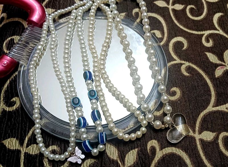 Pearl Beaded Necklace