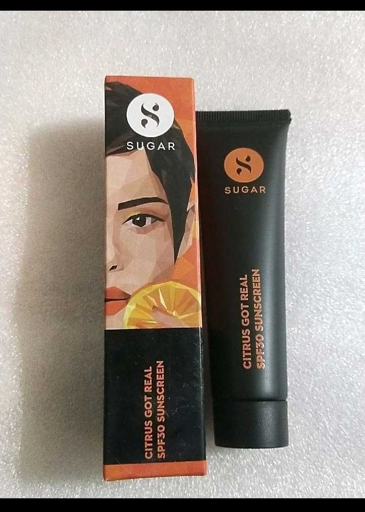 Sugar Citrus Got Real Sunscreen SPF30