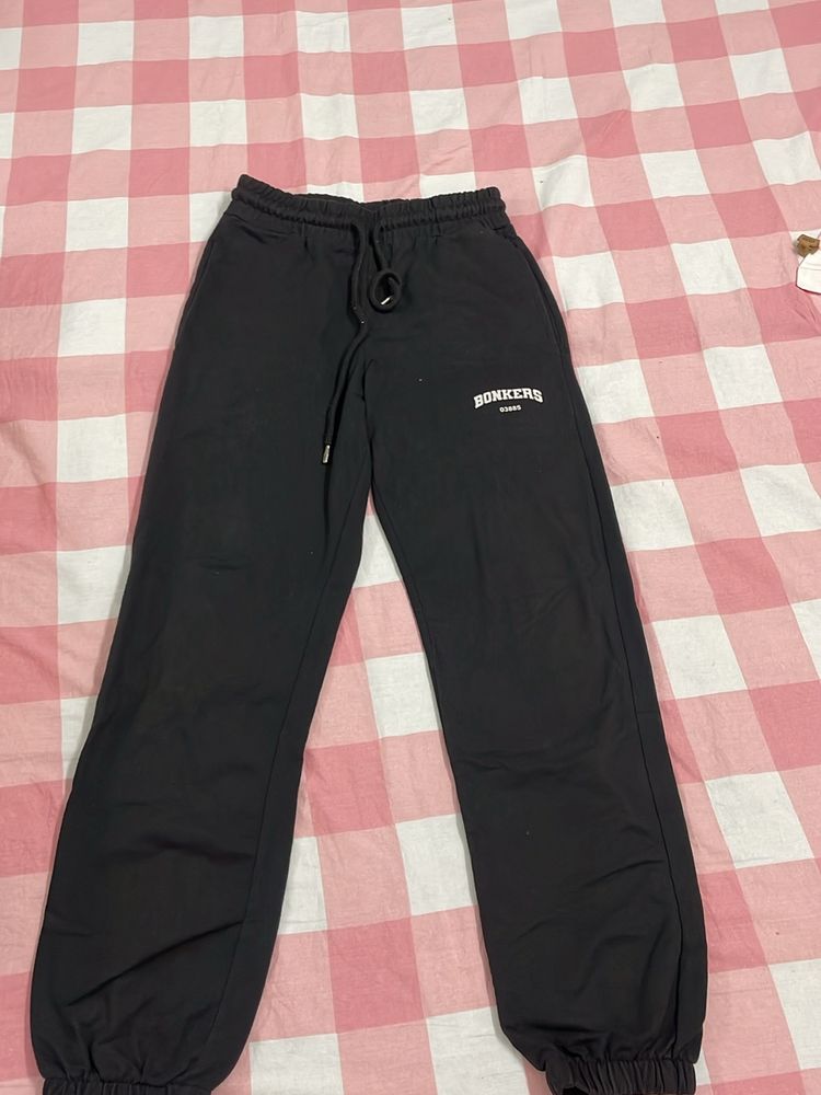 Bonkers Black Joggers